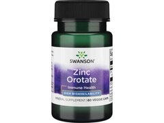 Swanson Zinc Orotate 10mg 60 Capsule